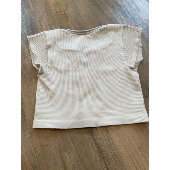 Out from Under Top Women’s M/L Cream Cropped Ribbed Urban Outfitters Summer - Picture 3 of 3